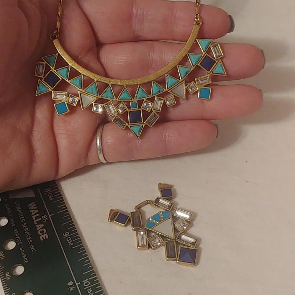 Stella & Dot Mini Cleopatra Statement Necklace - image 7